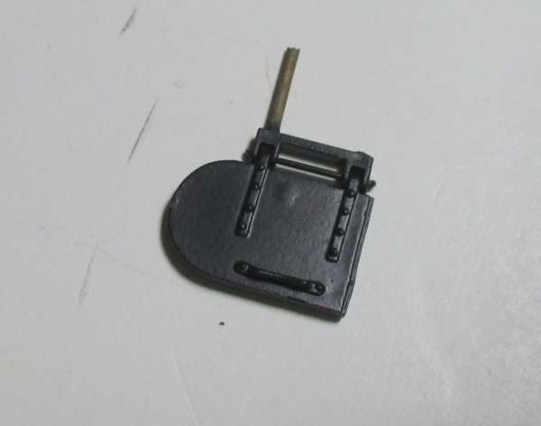 WATER HATCH / TENDER DECK / LH SIDE / BLACK / W/HINGES / PREMIER 0-8-0