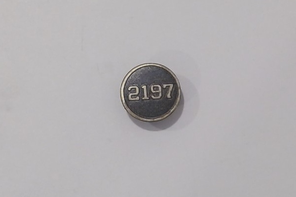 NUMBER PLATE / BOILER FRONT / BLACK & GOLD / #2179 / PS 1 / PREMIER Y-6b 2-8-8-2