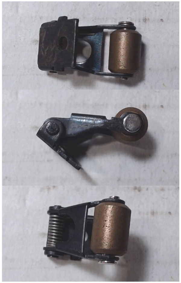 PICK UP / O GA / SINGLE / 7.9mm DIAM x 10.8mm W / 17.3mm L RIVET TO RIVET /BLACK