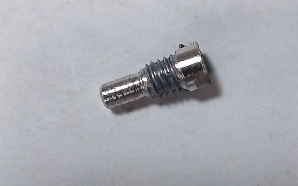 SHOULDER SCREW / INVERTED SHOULDER LENGTH 3mm / NICKEL / M2.5 x 0.45 x 5.5mm L / FLATHEAD SLOT