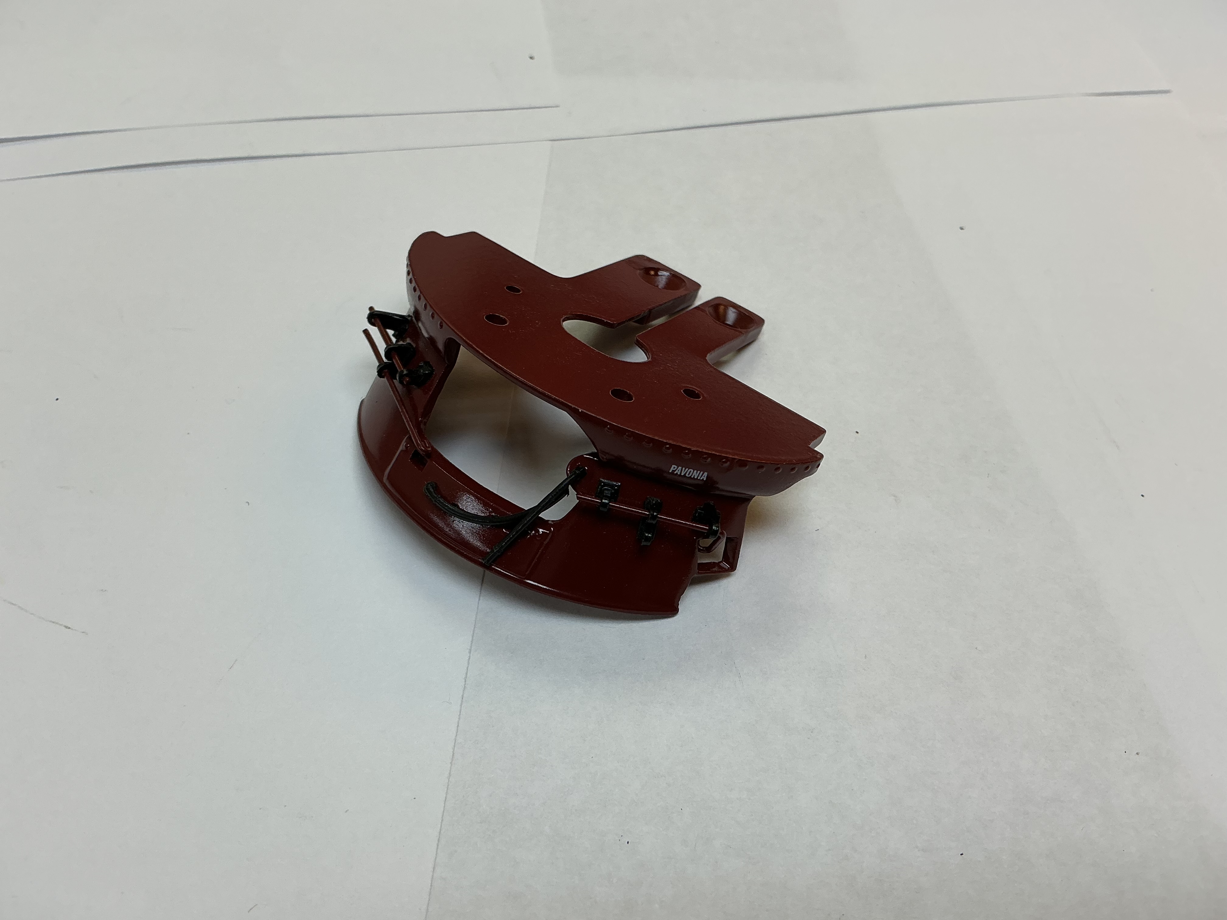 PILOT / 2 HOLE / MAROON / W/CUT LEVER & BRAKE HOSES / PREMIER E-8A