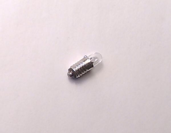 LAMP / 6V / 100mA / SMALL GLOBE / MINIATURE SCREW BASE 