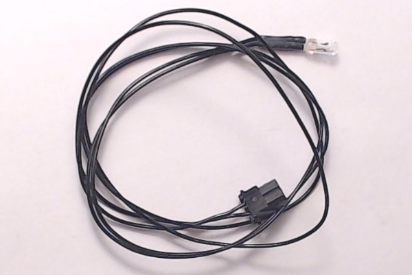 LAMP / 1.5V / 3mm DIAM x 7.4mm L / ASSORTED LENGTH WIRE / SINGLE LAMP / GRAIN OF WHEAT