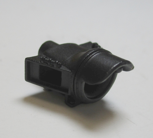 HEADLIGHT HOUSING / W/O LENS OR NUMBER BOARDS / CAB FRONT / BLACK / PS2 & PS3 / PREMIER CAB FORWARD