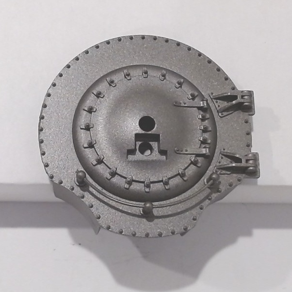 BOILER FRONT / GUNMETAL / W/HANDRAIL / W/O HEADLIGHT HOUSING / PREMIER J-1e HUDSON 4-6-4