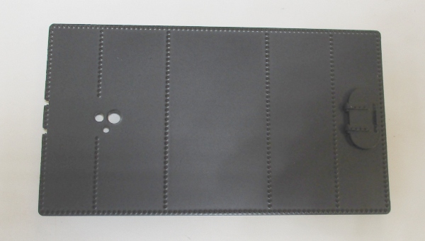 COVER / TENDER / W/O HEADLIGHT HOUSING / BLACK / PS 2 / PREMIER 3-TRUCK SHAY