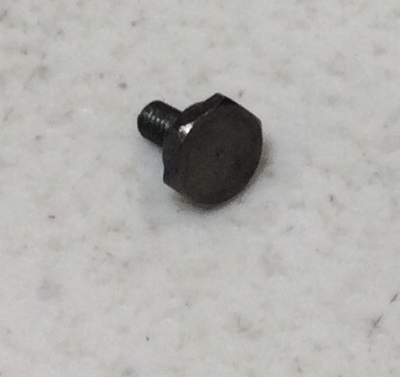 SIDE ROD SCREW / BLACKENED / M3 x 0.5 x 4.95mm L  / RAILKING ONE GAUGE TRIPLEX