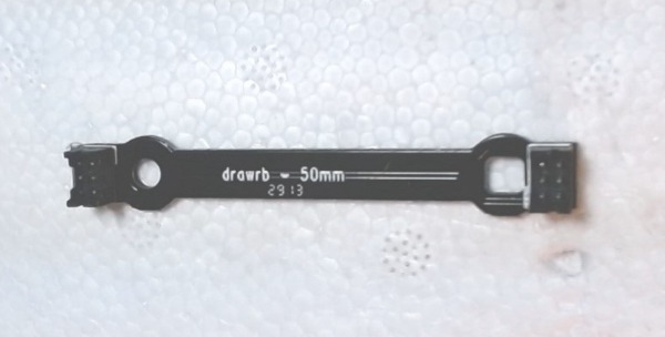 WIRELESS DRAWBAR / 6-PIN / DUAL VERTICAL PLUGS / 50mm L / PS 3