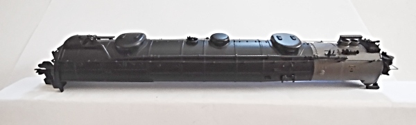SHELL / BOILER / TOP HALF / COMPLETE (LESS CAB) / SOUTHERN PACIFIC #4131 / HO SCALE CAB FORWARD 4-8-8-2
