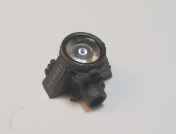 HEADLIGHT HOUSING / TENDER / BLACK / #5000 / PREMIER RUSSIAN DECAPOD 2-10-0