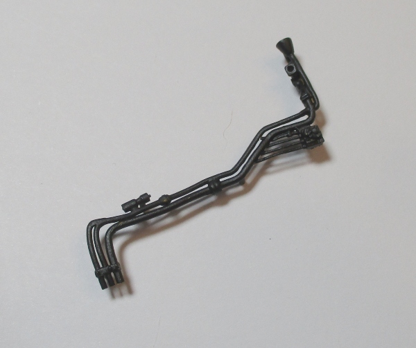 INJECTOR W/PIPING / RH / BLACK / HO SCALE BIG BOY 4-8-8-4