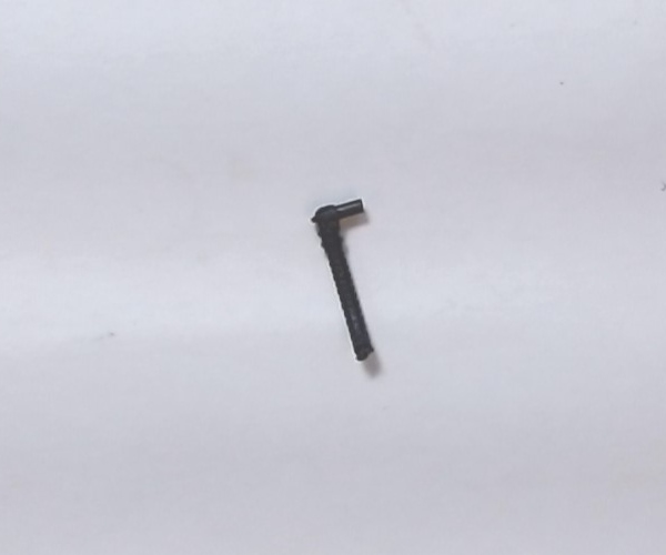 WATER HOSE / LEFT / BLACK / HO SCALE N&W J 4-8-4