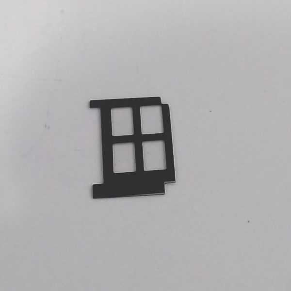 WINDOW / CAB / BLACK / LH / W/GLASS / PREMIER HEAVY PACIFIC 4-6-2 