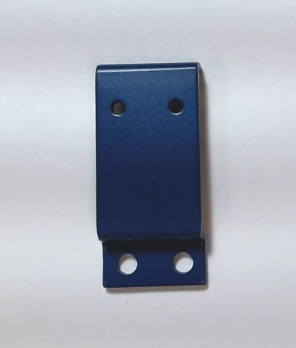 BRACKET / U-SHAPED / BLUE / STAMPED METAL / PS-1 / 18.3mm W x 39.7mm L x 6.3mm OFFSET / PREMIER BLUE COMET 4-6-2 