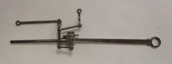 MAIN ROD & CROSSHEAD ASSEMBLY / FRONT ENGINE / LH / BLACKENED / PS 2 & 3 / PREMIER Z-6 CHALLENGER 4-6-6-4