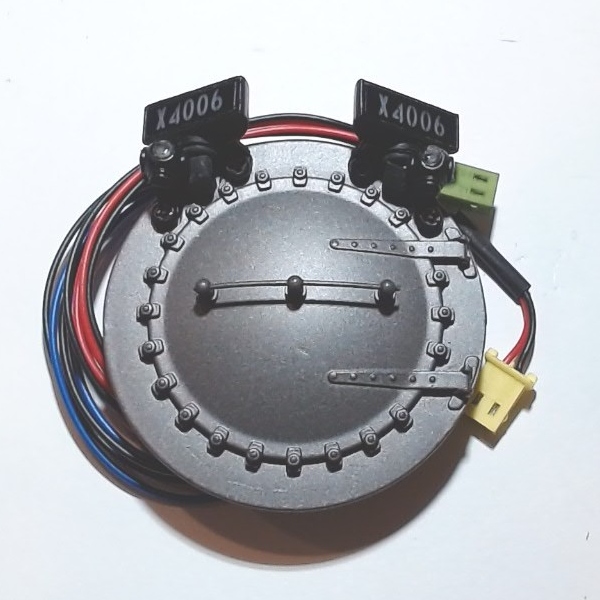 BOILER FRONT / COMPLETE / UP #X4006 / W/LAMPS & LEDS / PS 2 / PREMIER BIG BOY 4-8-8-4 