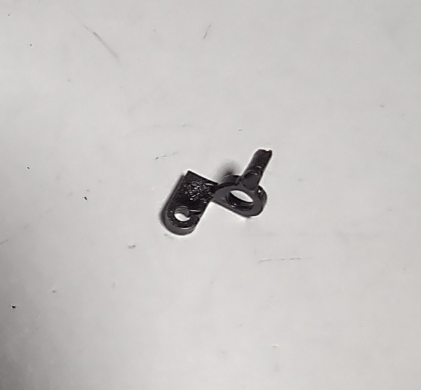 RETAINER / CHAIN / TENDER TRUCK TO FRAME / BLACK / RH SIDE / PREMIER STEAM LOCOMOTIVES 