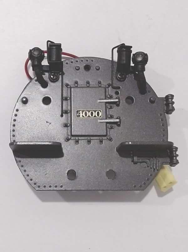 BOILER FRONT / GRAPHITE / W/MARKER LIGHTS / GN #4000 / W/O BELL / PREMIER Z-6 CHALLENGER 4-6-6-4