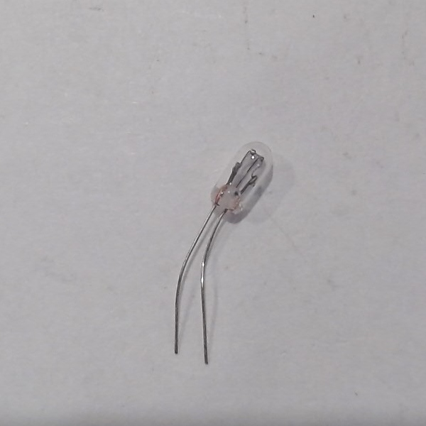 LAMP / 18V 60ma / BI-PIN / W/O PLASTIC BASE / 3mm DIAM. X 6.30MM L / GRAIN OF WHEAT