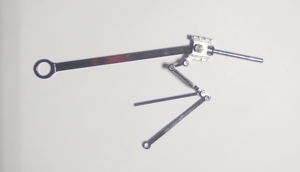 MAIN ROD & CROSSHEAD ASSEMBLY / RH / BLACKENED / PREMIER DUCHESS CLASS 4-6-2