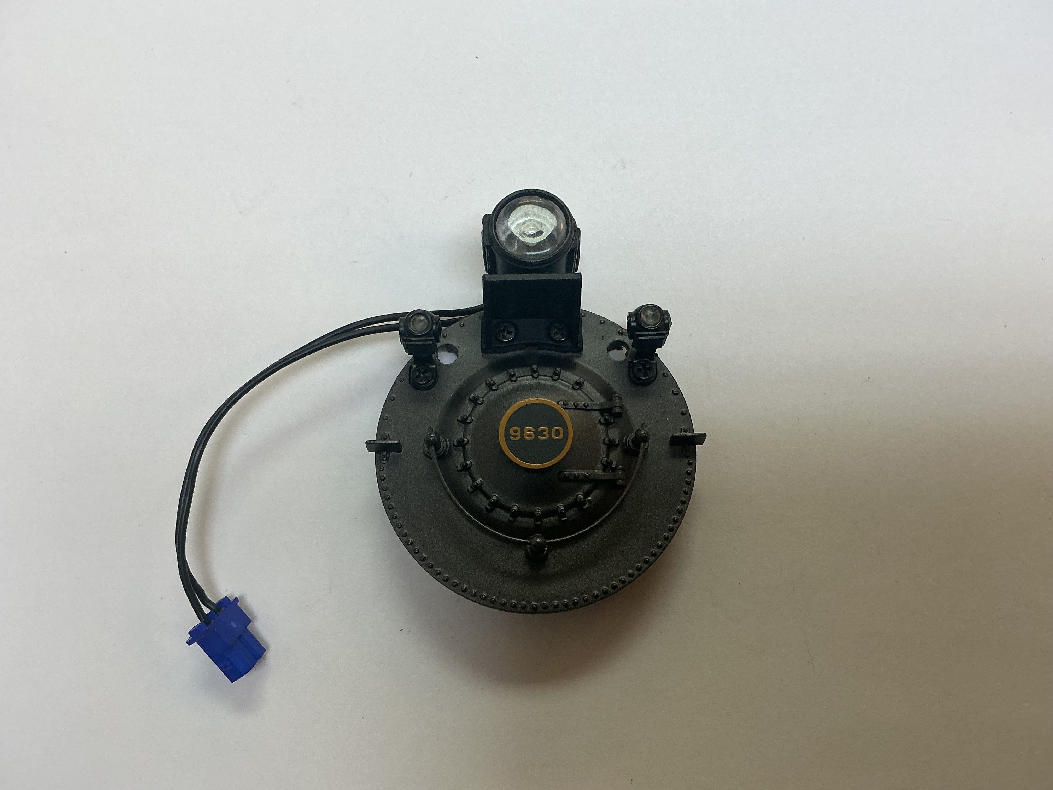 BOILER FRONT / COMPLETE / W/HEADLIGHT HOUSING & CLASS LAMPS / #9630 / PREMIER L-1 MIKADO 2-8-2