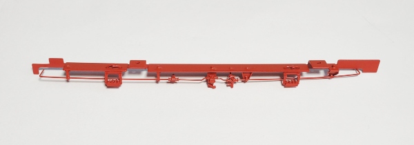 TENDER PIPING DETAIL / UNDER FRAME / RH / RED / PREMIER BR44