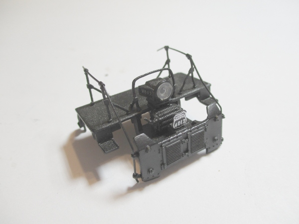 PILOT / DECK ASSEMBLY / COMPLET / #4012 / BLACK / HO SCALE BIG BOY 4-8-8-4