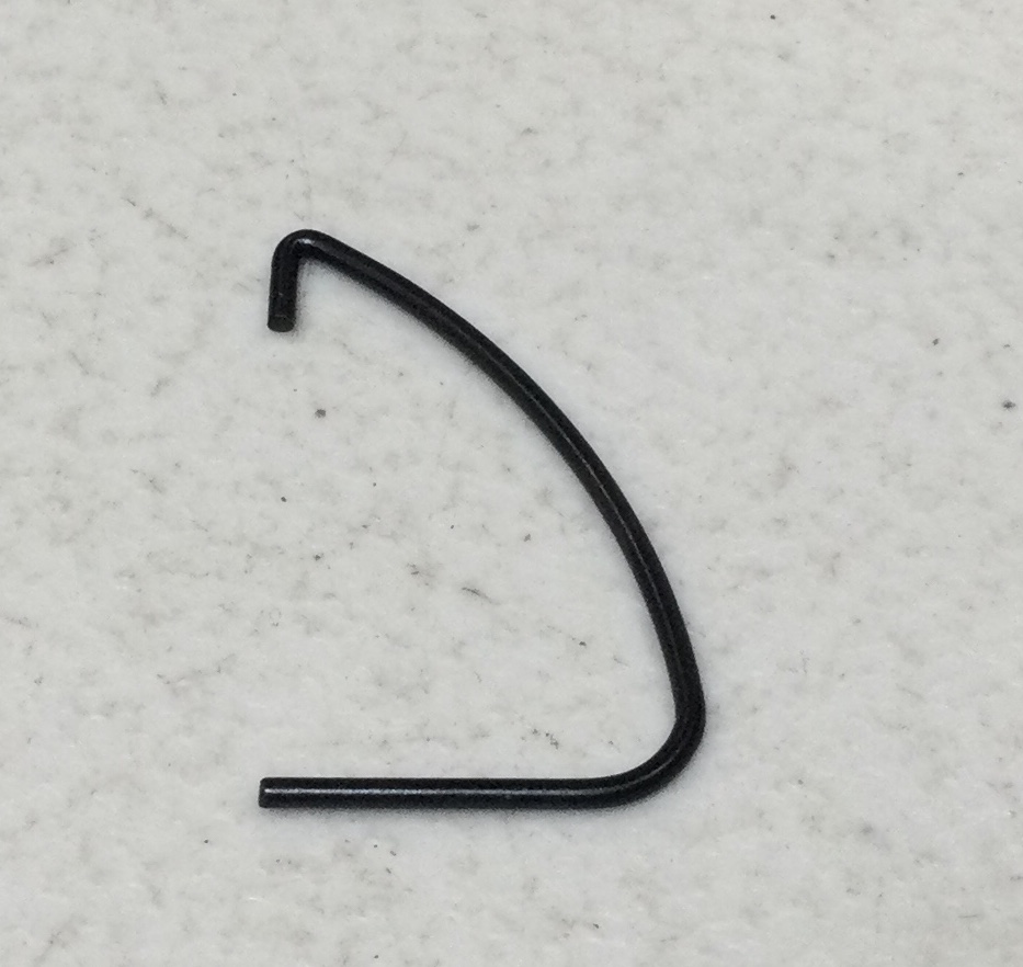 HANDRAIL / TENDER REAR / LH OR RH / BLACK / RAILKING ONE GAUGE BIG BOY & CHALLENGER