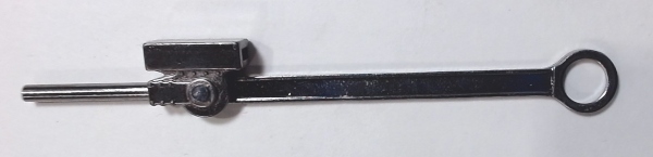 MAIN ROD & CROSSHEAD ASSEMBLY / LH / BLACKENED / RAILKING 4-6-2, 4-6-4