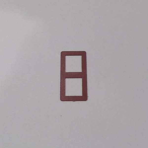 WINDOW / CAB / REAR / RED / LH & RH / W/O GLASS / PREMIER HEAVY PACIFIC 4-6-2