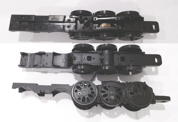 DRIVE BLOCK / 3-AXLE / FRONT / BLACKENED RIMS / 3/2 FEATURE PICK UP / PS 2 & 3 / PREMIER CHALLENGER 4-6-6-4