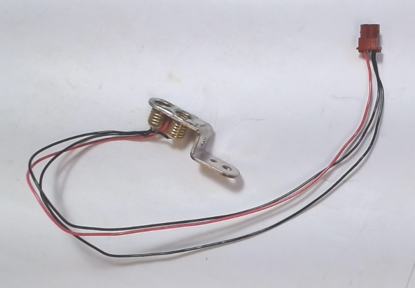 LAMP SOCKET / DUAL / MINIATURE SCREW BASE / ASH PAN / RAILKING ONE GAUGE BIG BOY 