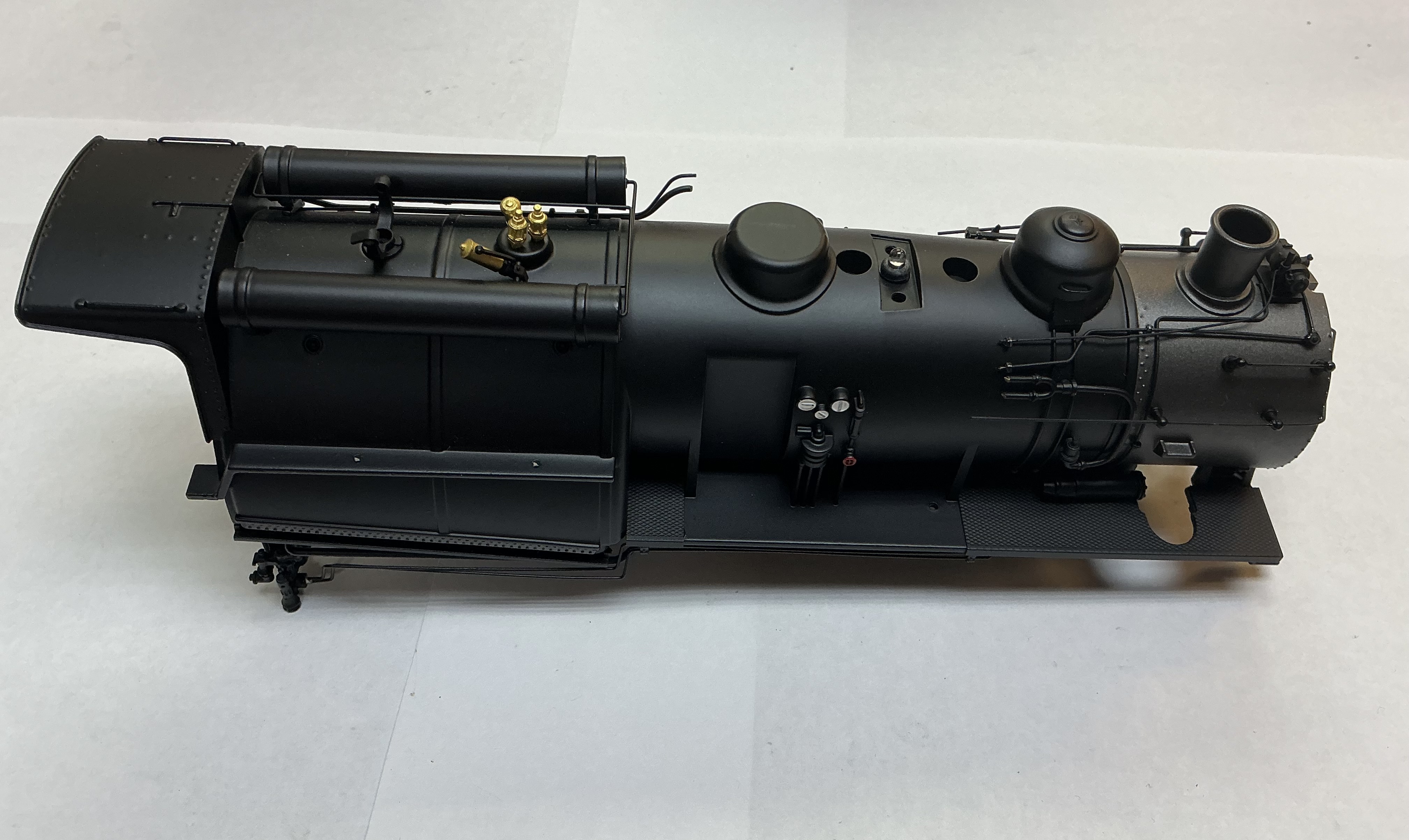 SHELL / BOILER / W/O CAB / W/CAB LED / BRUNSWICK GREEN W/GRAPHITE SMOKE BOX / PREMIER CAMELBACK 4-6-0