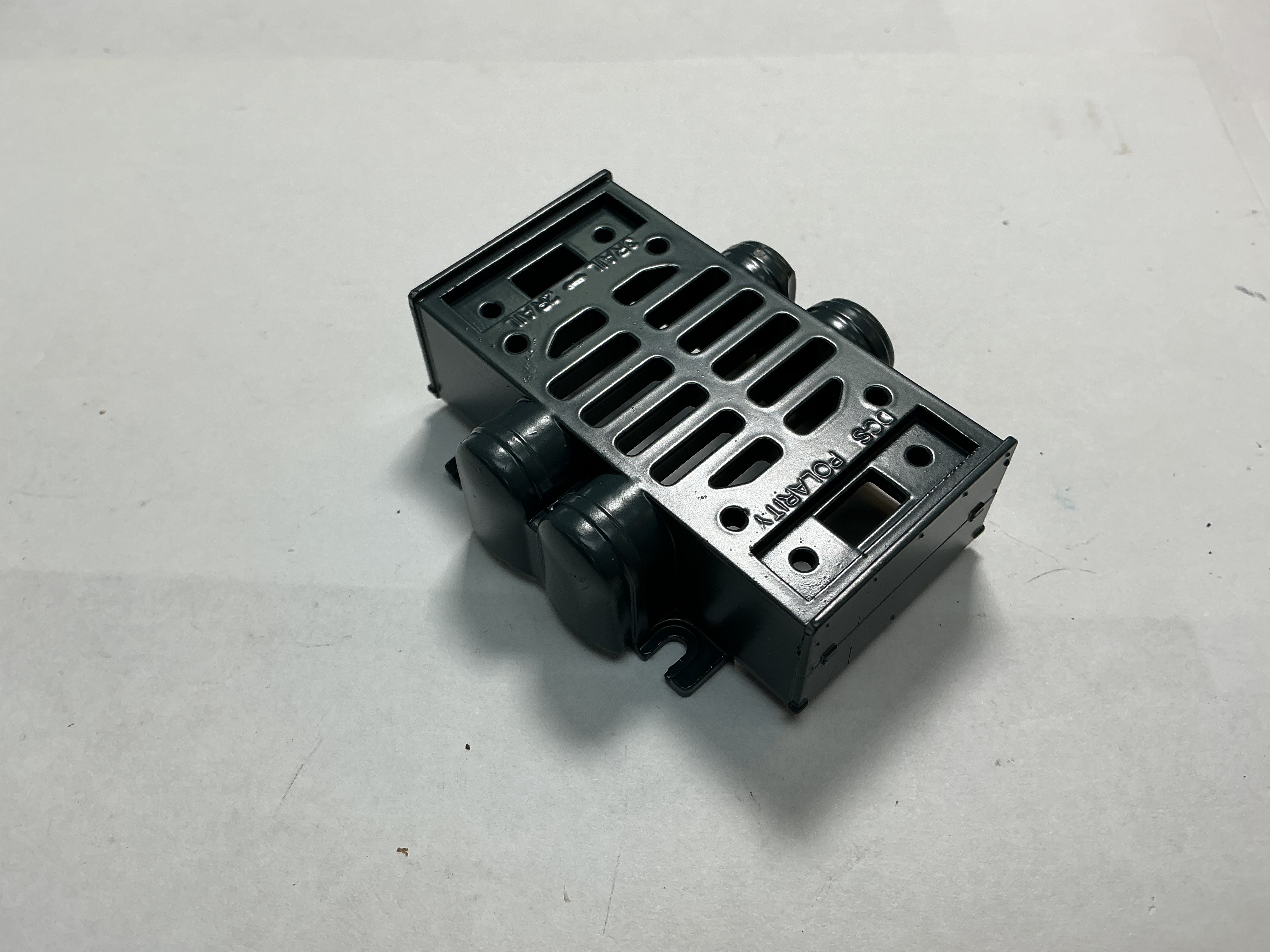 FUEL TANK / GRAY / W/SPDT SWITCH MOUNT / W/SPEAKER HOLES / PREMIER ALCO S-2