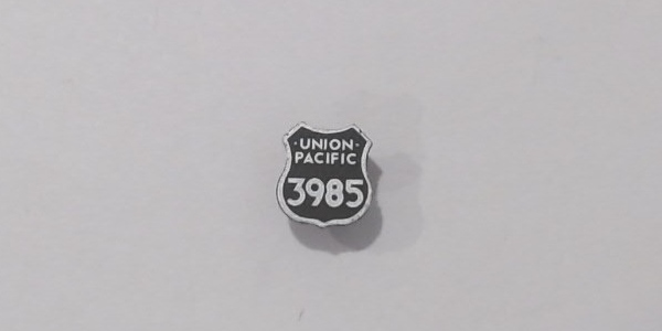 NAME PLATE / SMOKE BOX DOOR / UP SHIELD #3985 / PREMIER CHALLENGER 4-6-6-4