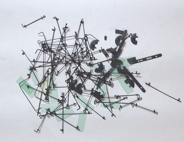 HO SCALE N&W J CLASS 4-8-4 / DETAIL PARTS GRAB BAG / AS SHOWN / MAY VARY SLIGHTLY