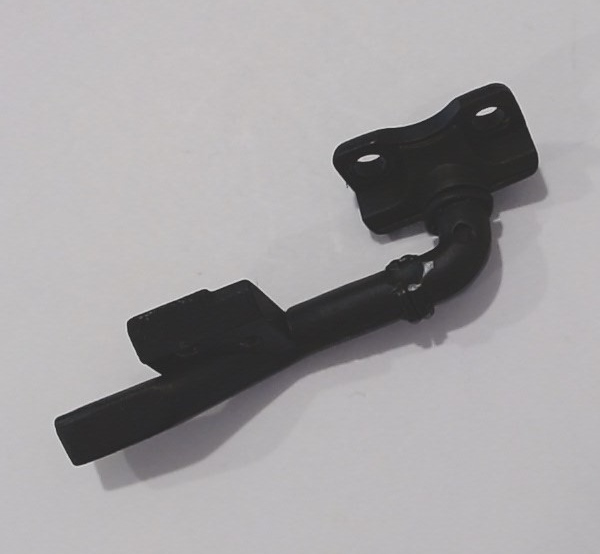STEAM EXHAUST PIPE / LH / BLACK / ABOVE REAR STEAM CHEST / PREMIER Y-6b 2-8-8-2