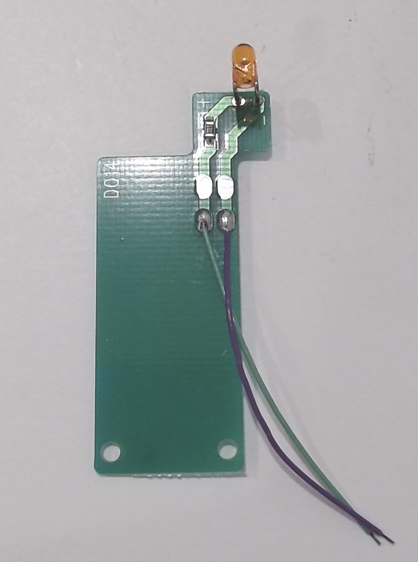 PCB / REVERSE LAMP / LED / LOCOMOTIVE / HO SCALE UP VERANDA