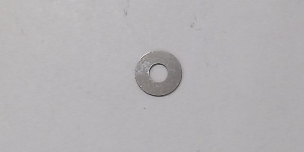 WASHER / METAL / BEHIND ECCENTRIC CRANK / NICKEL / HO SCALE N&W J 4-8-4