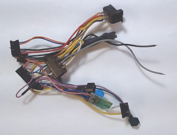 WIRE HARNESS / 12-POSITION / TENDER  / PS2 3V / PREMIER A-5 0-4-0