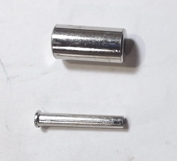 PICK UP ROLLER / W/RIVET / TINPLATE STANDARD GAUGE BILD-A-LOCO & PROTODRIVE