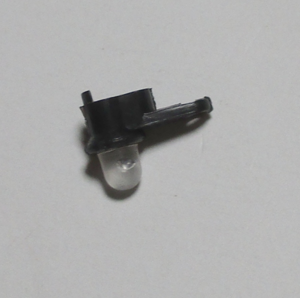 WORK LIGHT HOUSING / W/LENS / BLACK / UNDER BOILER WALKWAY / RED / PREMIER BR44 & SNCF 150X