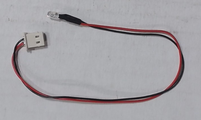 LED / SUNNY WHITE / 5mm O.D. / 64mm L LEADS / OVERHEAD BEACON / PS 3 UPGRADE KIT