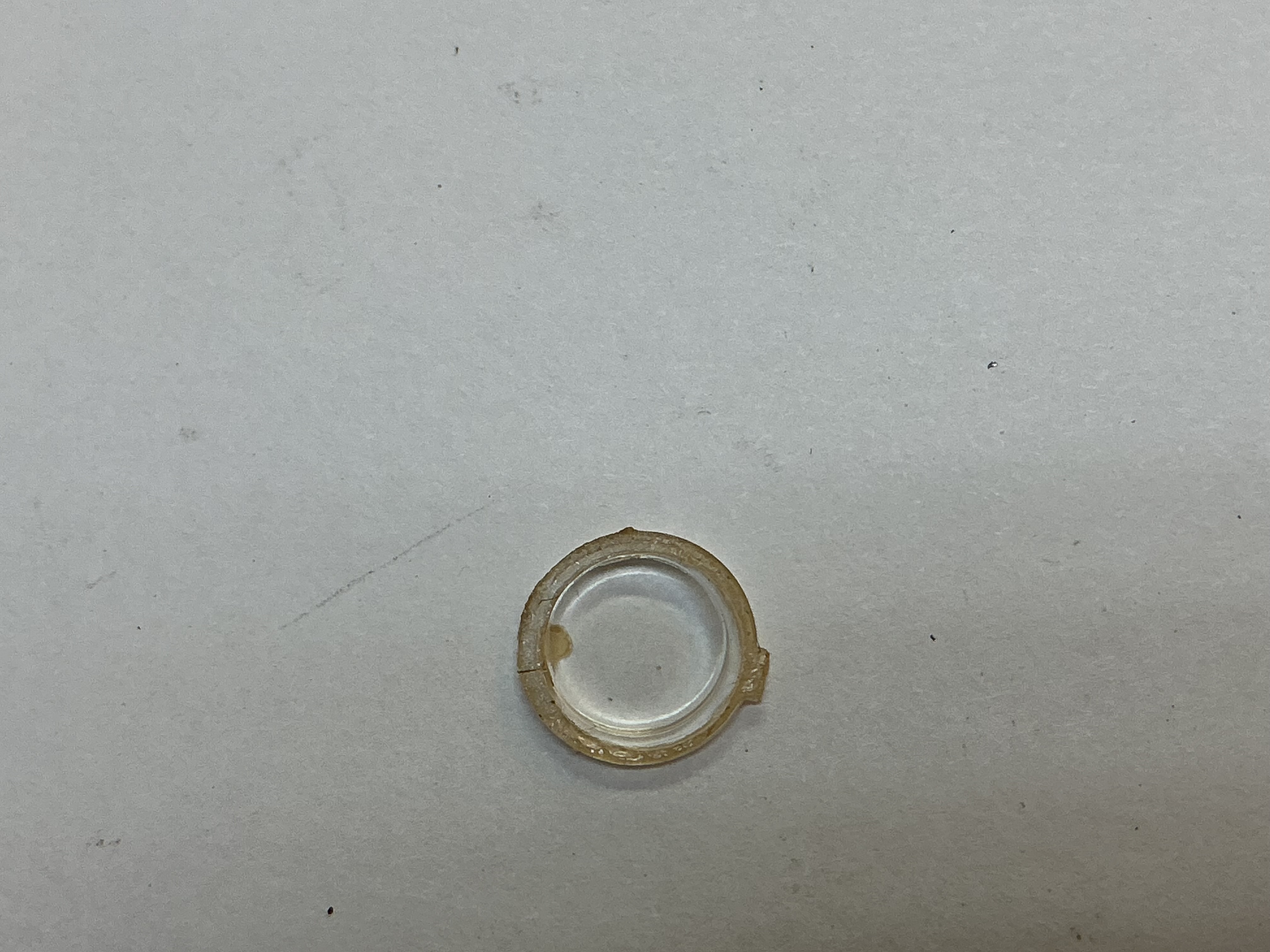 LENS / CLEAR / ROUND FISHEYE / FRONT & REAR DOORS / RAILKING ONE GAUGE ALCO PA