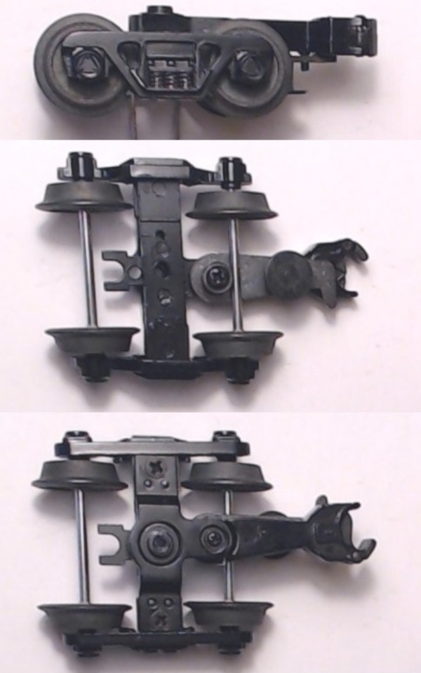 TRUCK / FREIGHT / 70-TON / W/MAGNETIC COUPLER / BLACK / PREMIER FREIGHT CARS