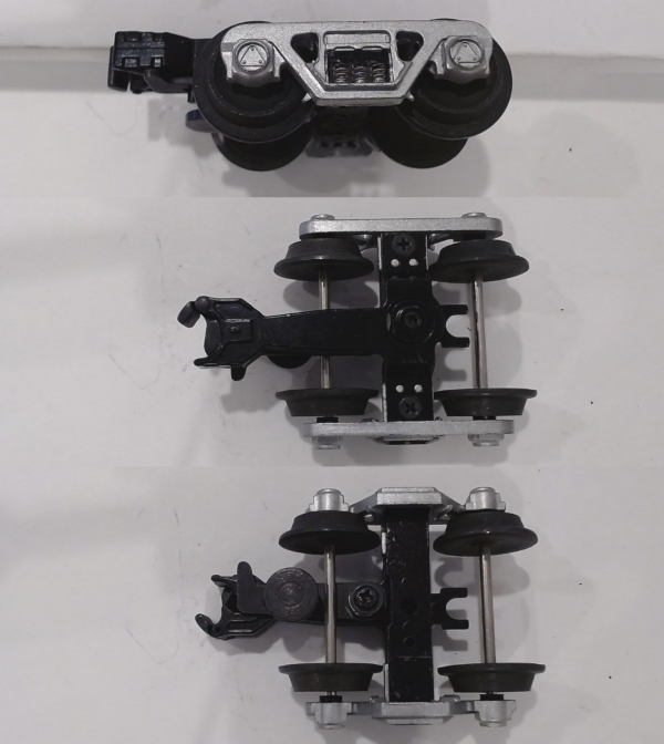 TRUCK / FREIGHT / 70-TON / W/MAGNETIC COUPLER / SILVER / PREMIER FREIGHT CARS