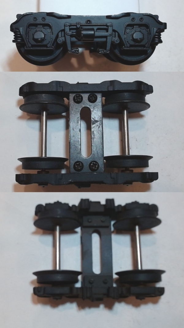 TENDER TRUCK / 4-WHEEL / FRONT / BLACK / #4012 / PS 1 / PREMIER BIG BOY 4-8-8-4