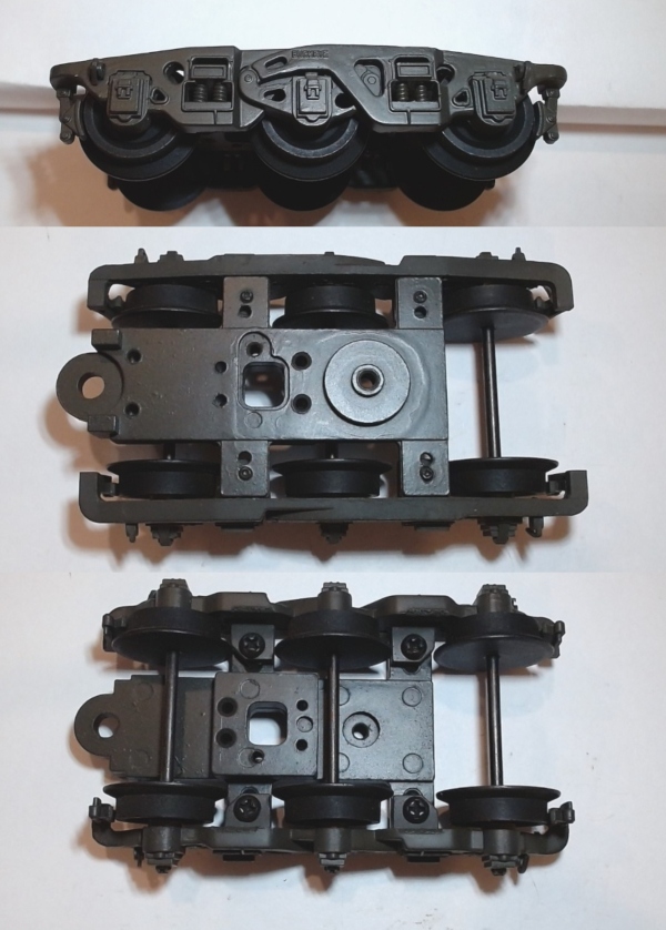 TENDER TRUCK / 6-WHEEL / BUCKEYE / REAR / W/O COUPLER / GRAY / W/HOLE FOR PICK UP / PS 2 / PREMIER BERKSHIRE 2-8-4