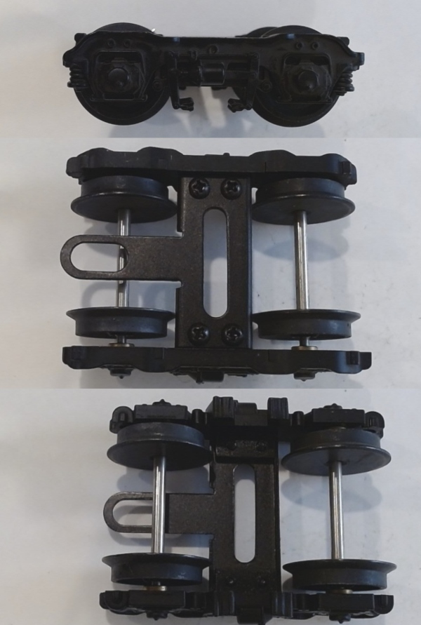 TENDER TRUCK / 4-WHEEL / FRONT / BLACK / PREMIER FEF 4-8-4