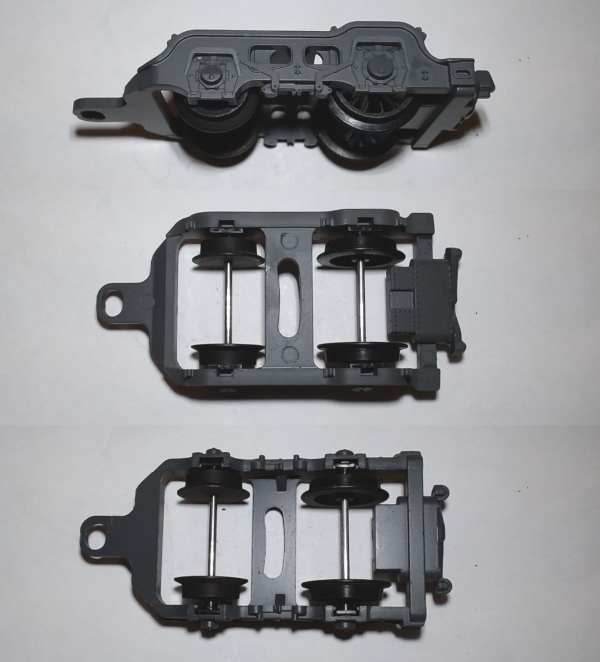 4-WHEEL TRAILING TRUCK / LIGHT DARK GRAY / PREMIER DREYFUSS HUDSON 4-6-4/EARLY VERSION